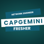 Capgemini Hiring for Network Engineer