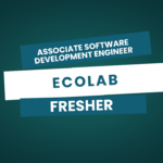 Associate Software Engineer at Ecolab in Bangalore